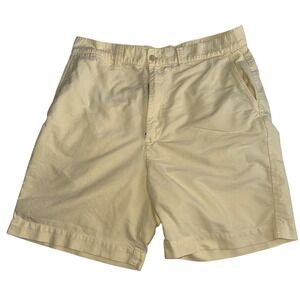 Polo Ralph Lauren Philip Short Mens 33 Yellow Cotton Chino Walking Shorts